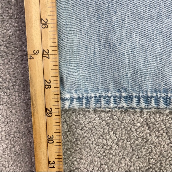 Hollister Jeans Women’s 24 Blue Baggy Wide Leg Ultra High Rise Light Wash Cotton - Picture 10 of 12